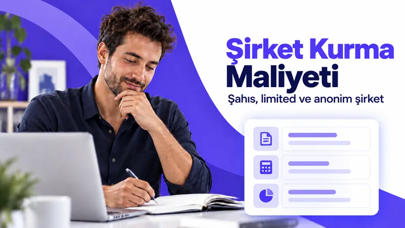 Şirket kurma maliyeti 2026: şahıs, limited ve anonim şirket masraflarını hesaplayan girişimci