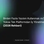 işinizi tek ekrandan yönetmenin kolay yolu.
